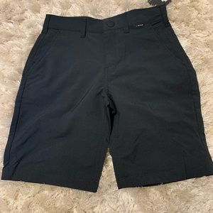 grey hurley boys dri fit shorts.